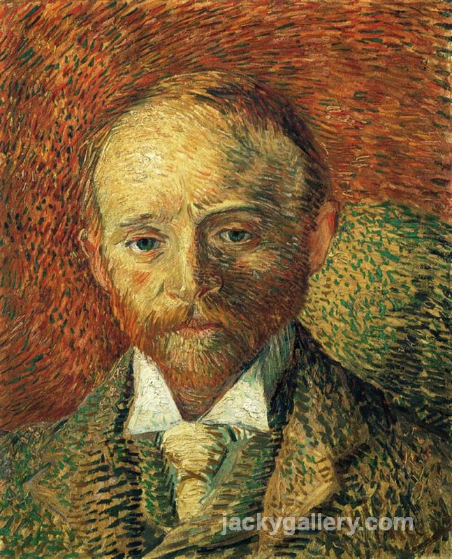 Portrait of Alexander Reid, Van Gogh painting